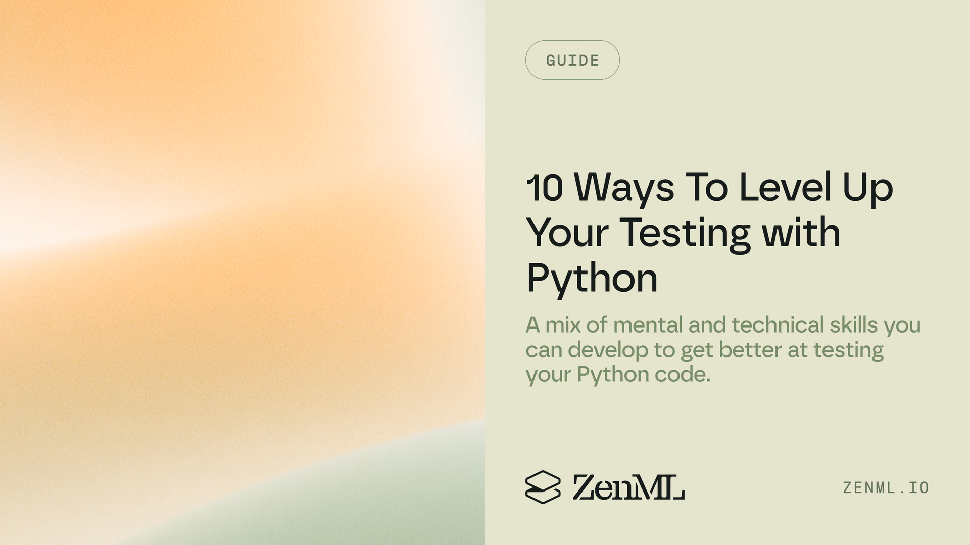10 Ways To Level Up Your Testing with Python