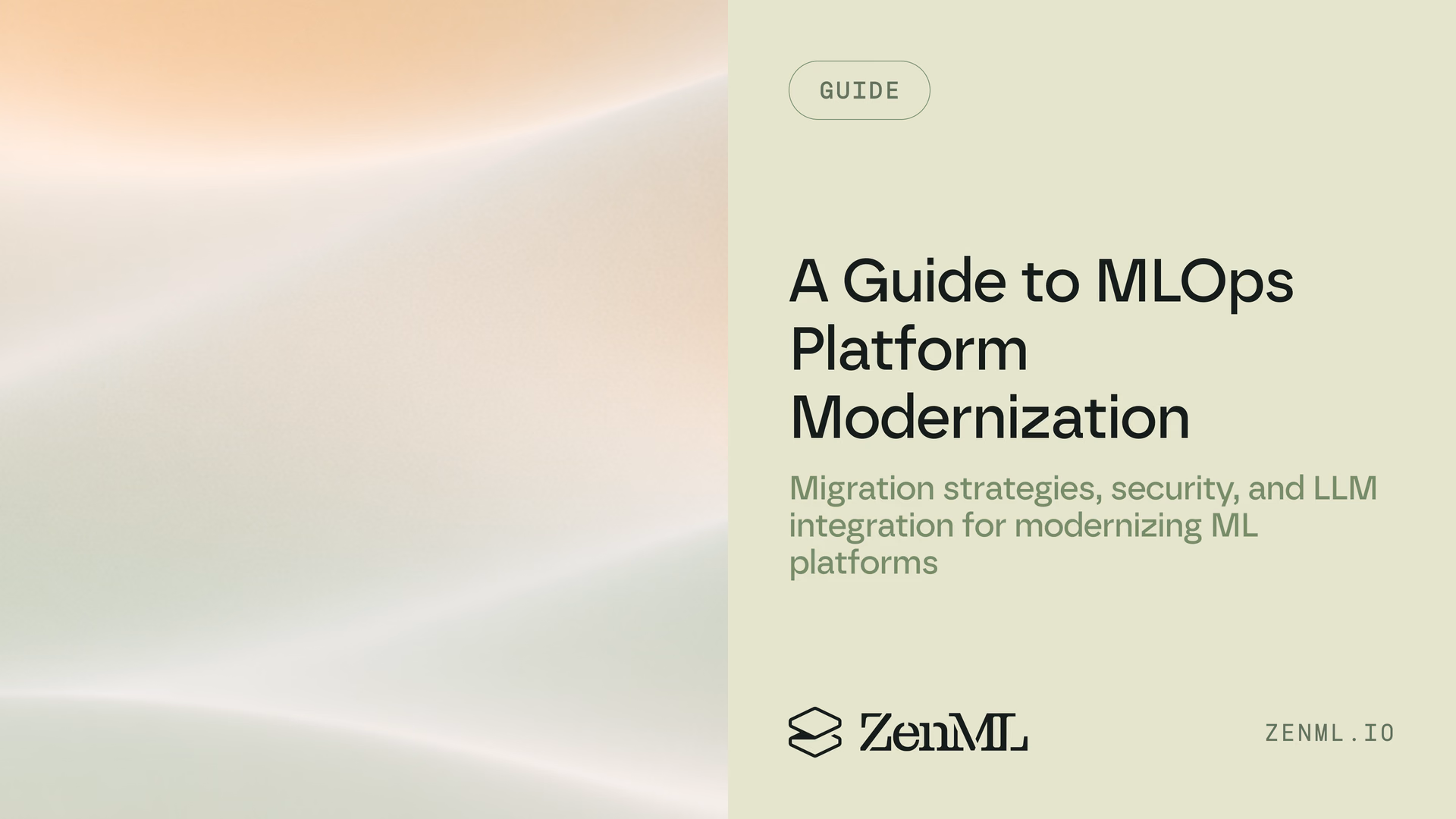 From Legacy to Leading Edge: A Guide to MLOps Platform Modernization