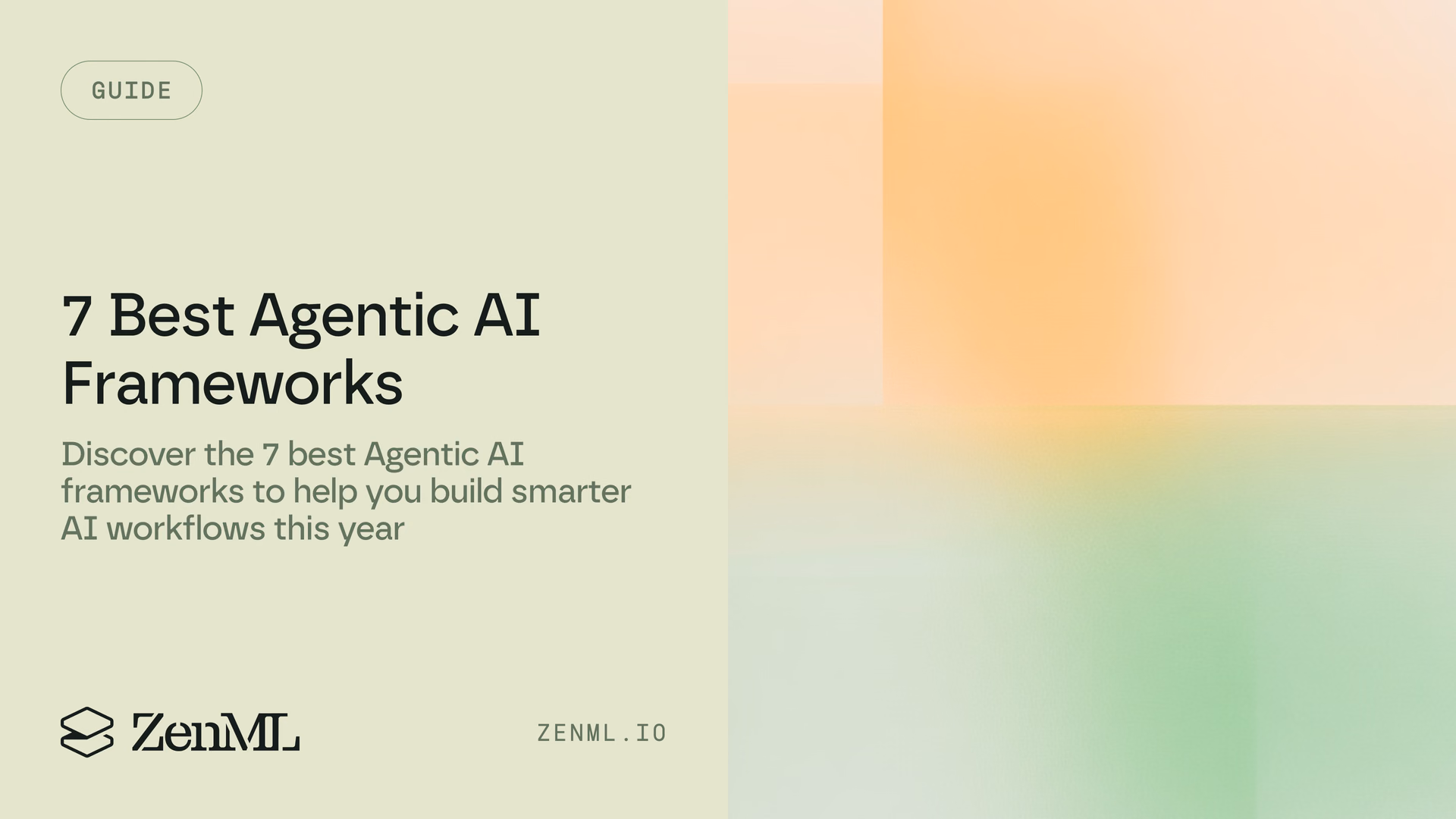 7 Best Agentic AI Frameworks to Build Smarter AI Workflows