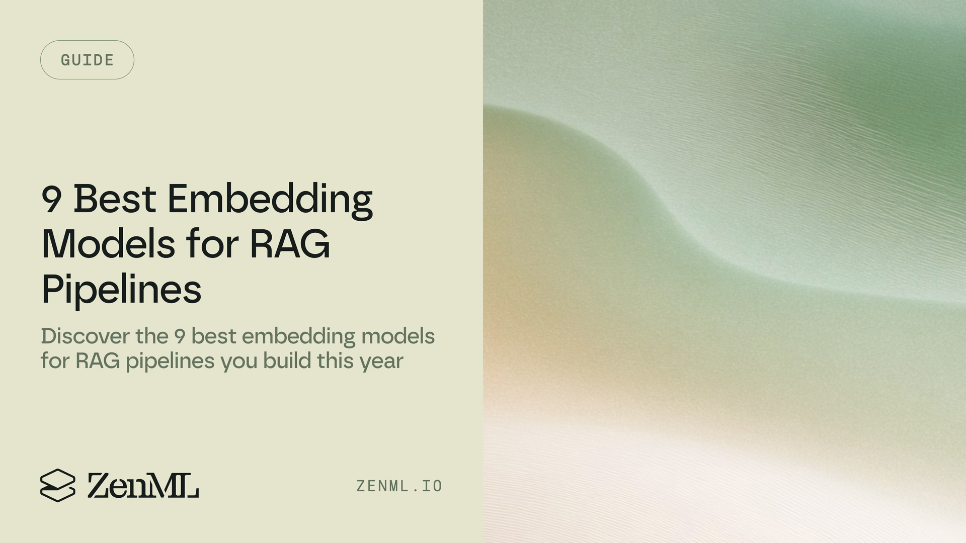 9 Best Embedding Models for RAG to Try This Year