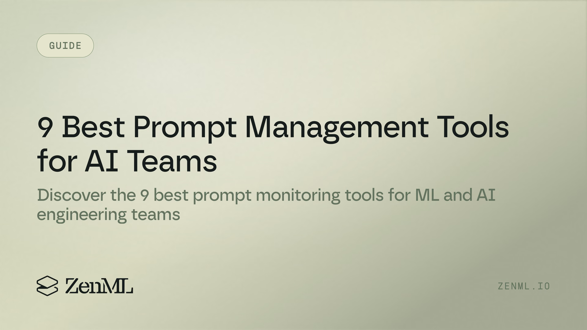 9 Best Prompt Management Tools for ML and AI Engineering Teams