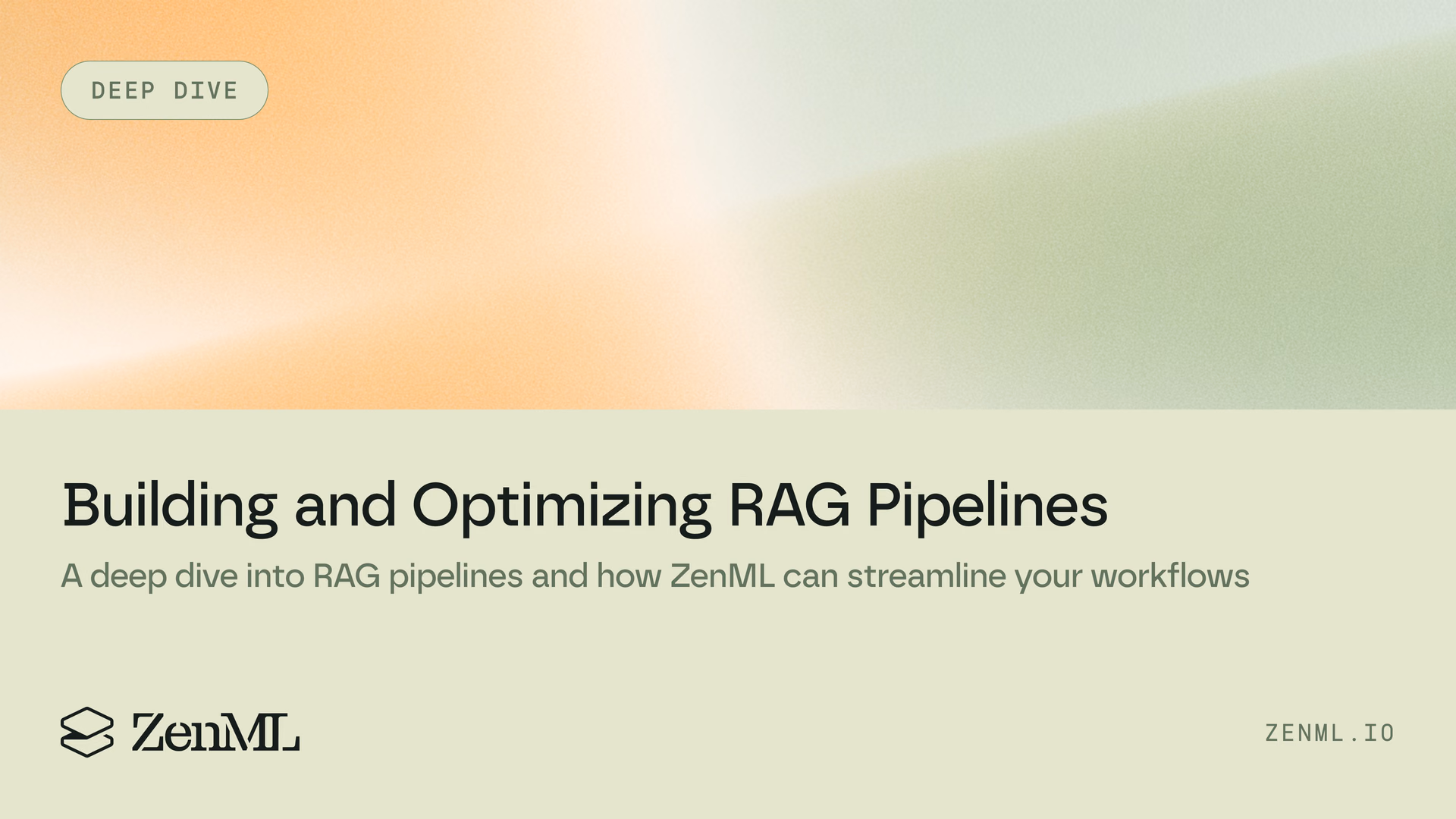 Building and Optimizing RAG Pipelines: Data Preprocessing, Embeddings, and Evaluation with ZenML