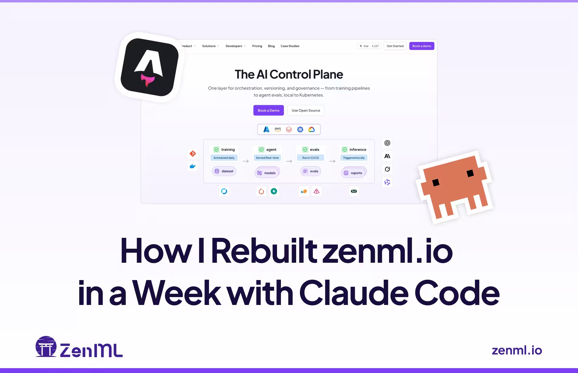 How I Rebuilt zenml.io in a Week with Claude Code - ZenML Blog