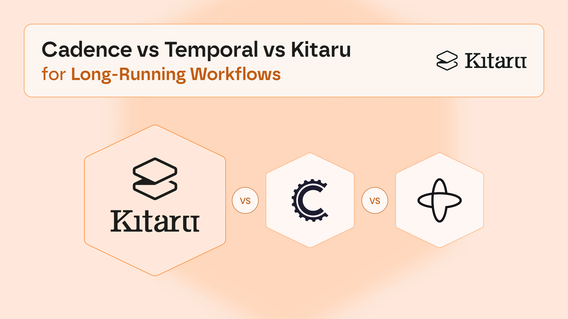 Cadence vs Temporal vs Kitaru comparison for long-running workflows