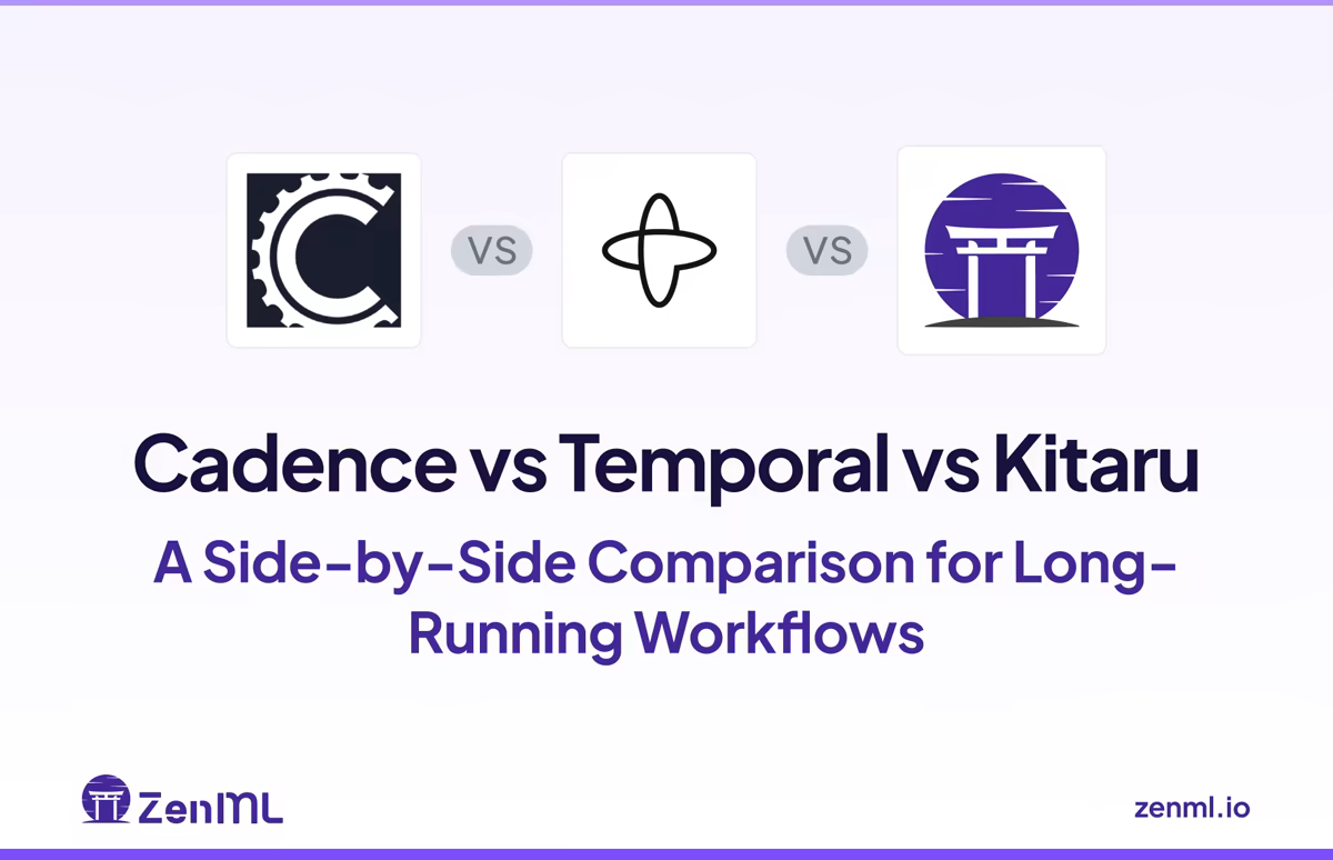 Cadence vs Temporal vs Kitaru comparison for long-running workflows