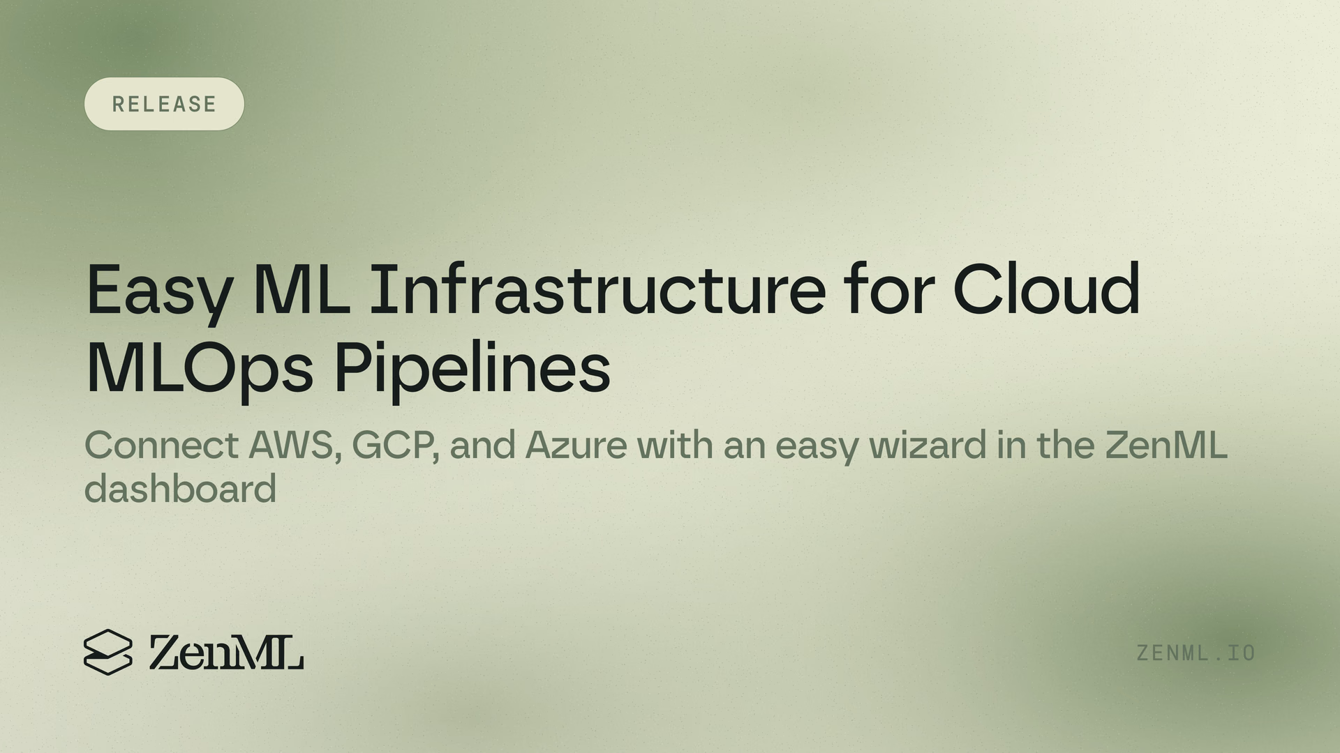 Easy ML infrastructure for cloud MLOps pipelines