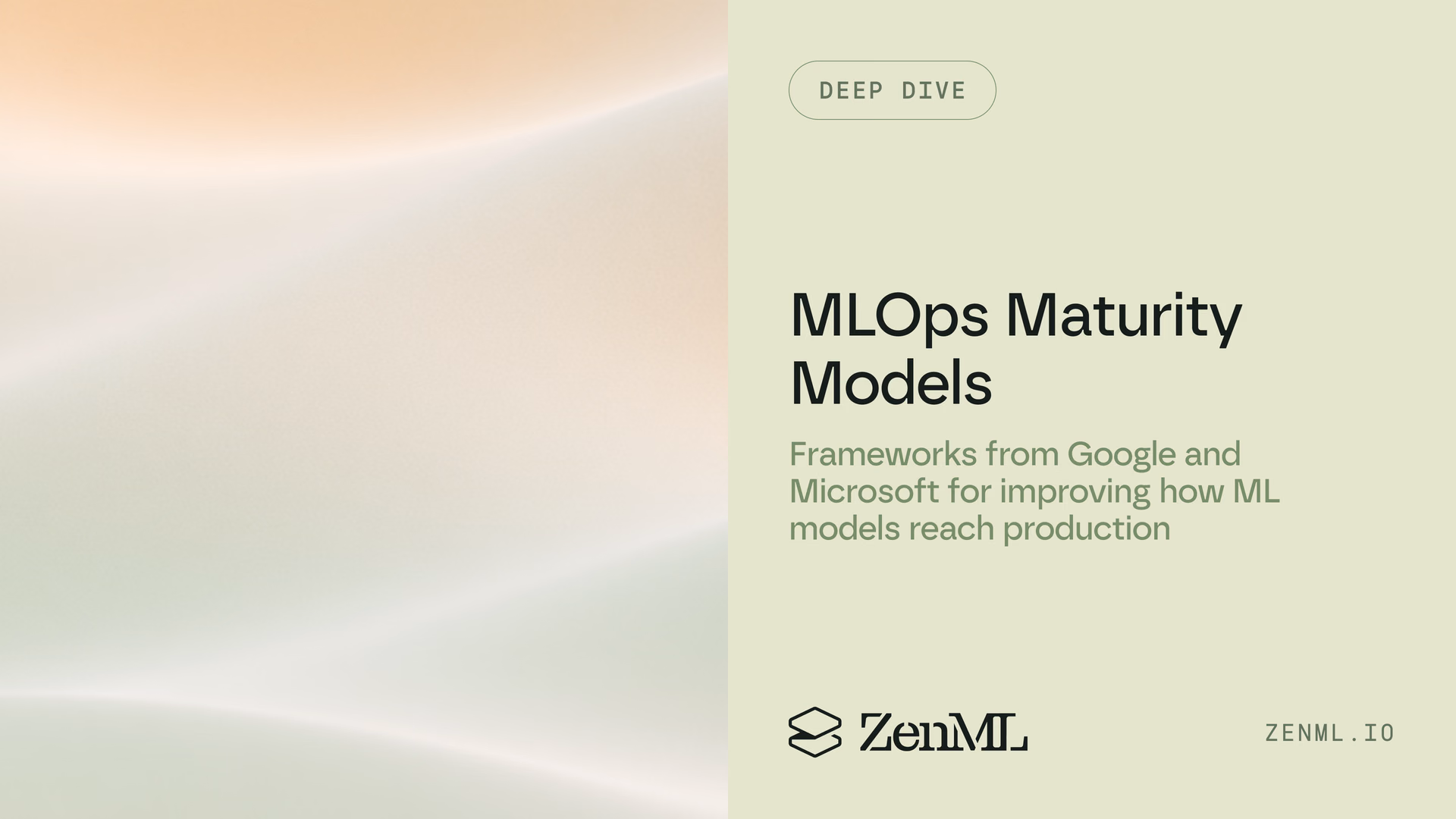 Everything you ever wanted to know about MLOps maturity models
