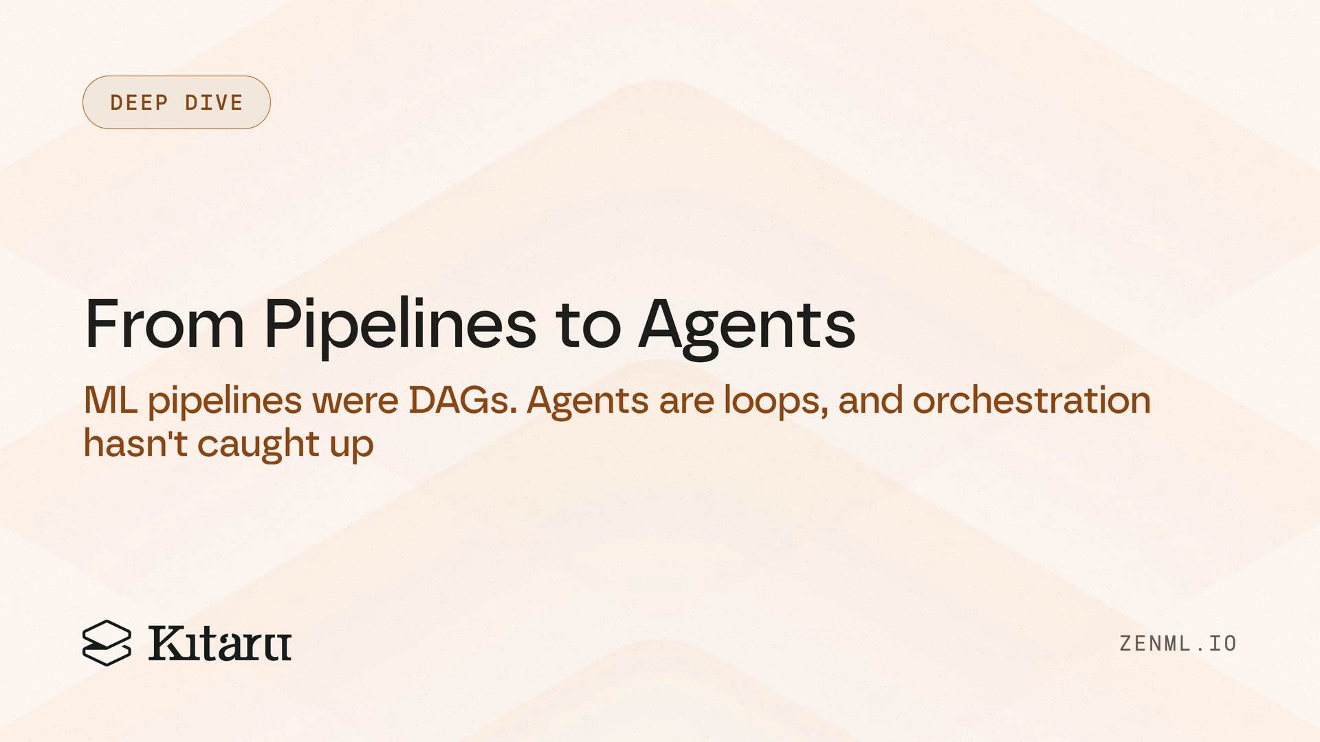 From pipelines to agents: how orchestration is being rewritten