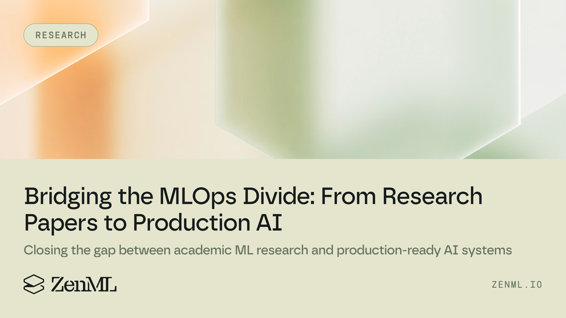 Bridging the MLOps Divide: From Research Papers to Production Ai