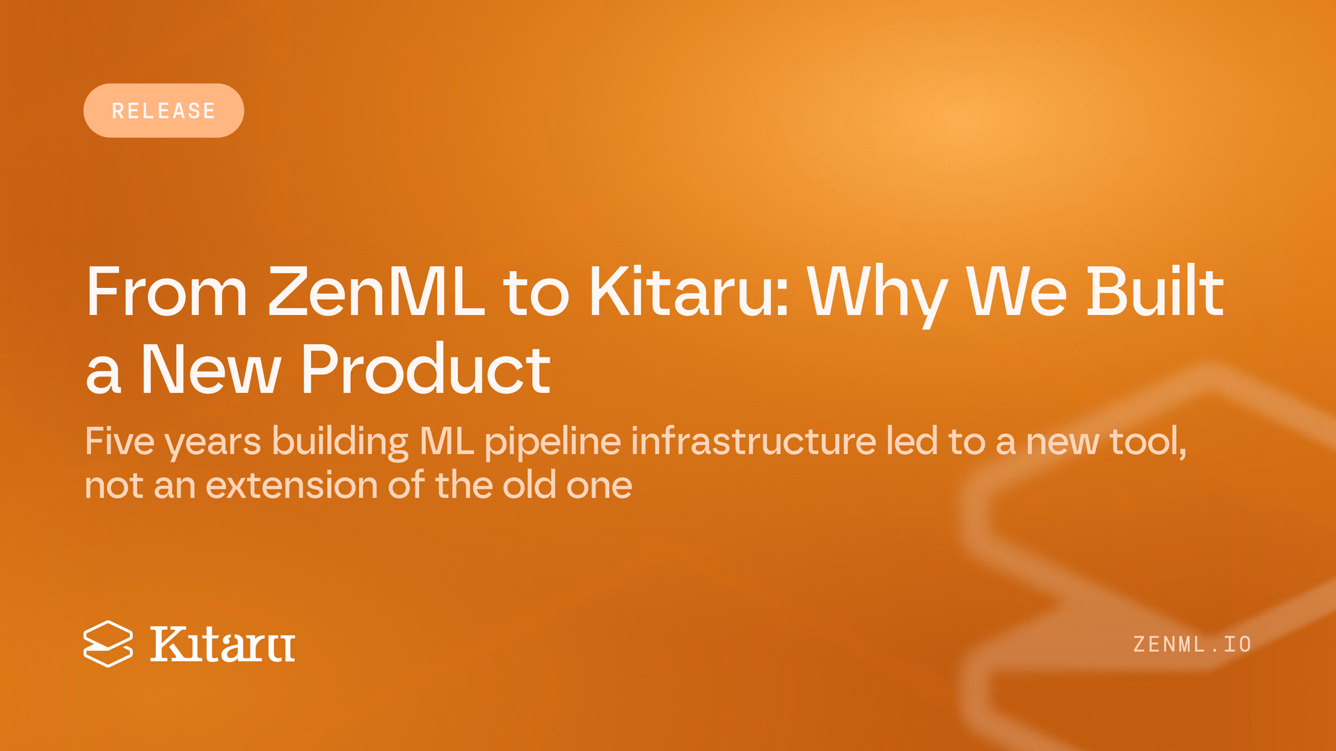 From ZenML to Kitaru