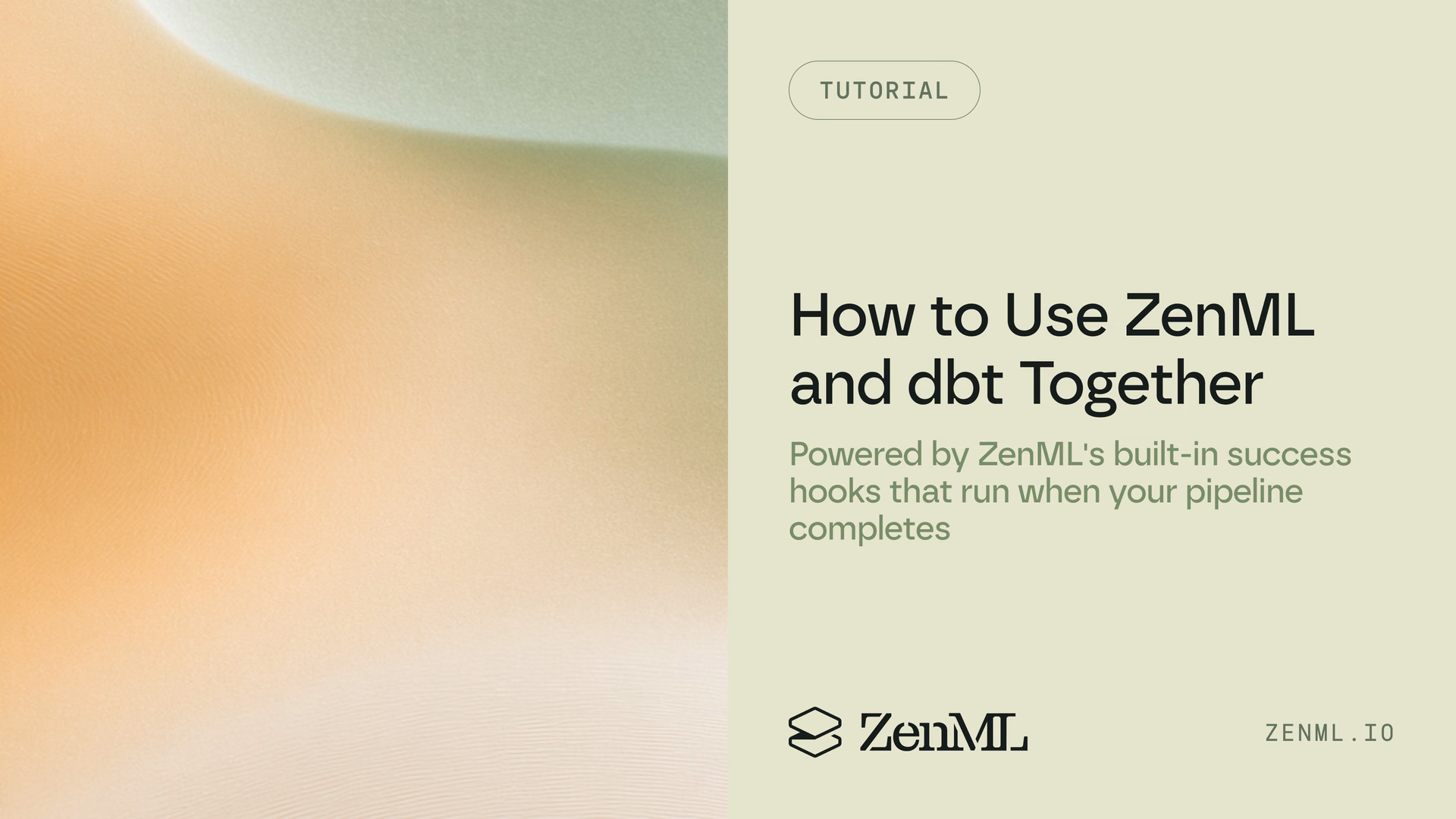 How to use ZenML and DBT together