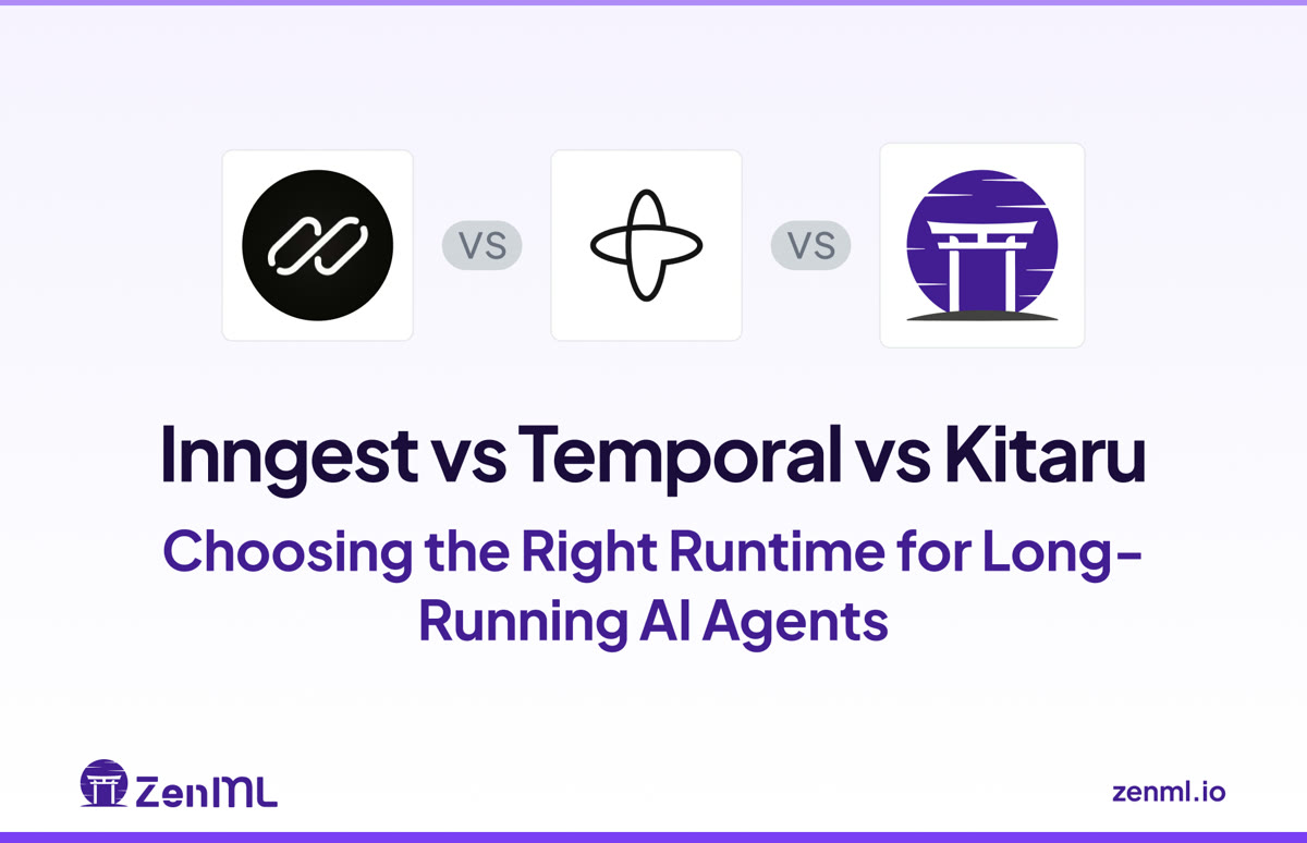 Inngest vs Temporal vs Kitaru: Runtime for Long-Running AI Agents ...
