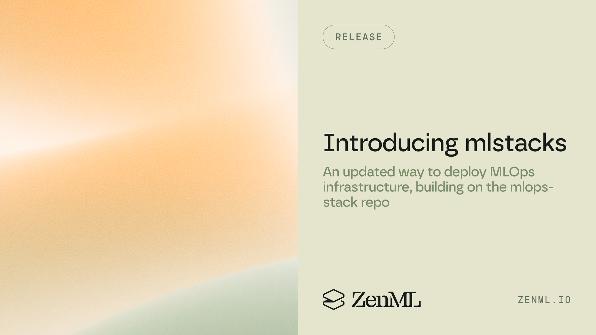 Introducing mlstacks: a refreshed way to deploy MLOps infrastructure
