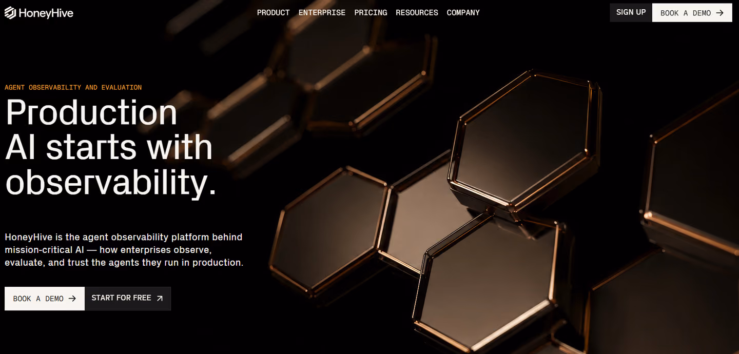 HoneyHive product page