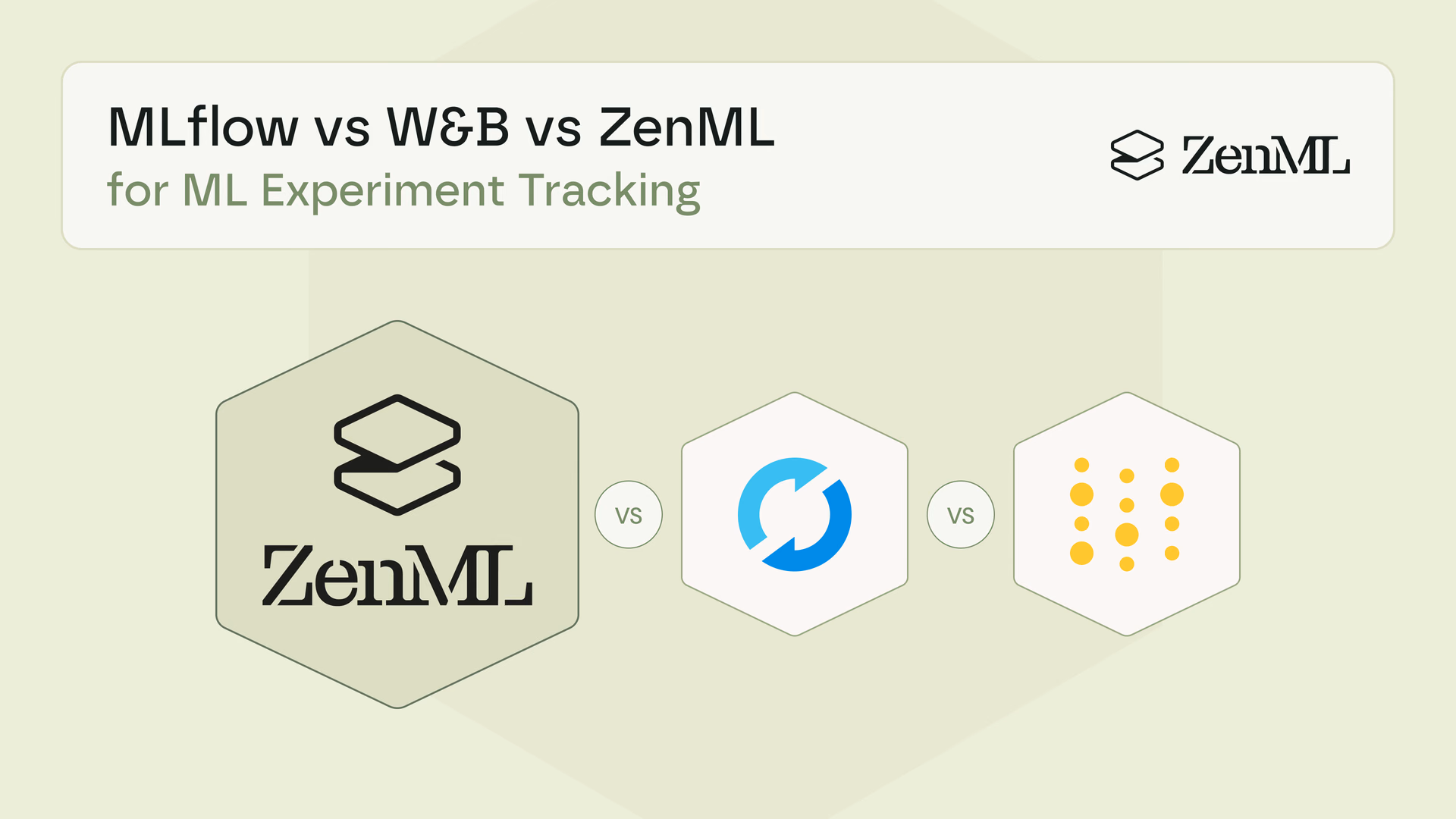 MLflow vs Weights & Biases vs ZenML: What’s the Difference?