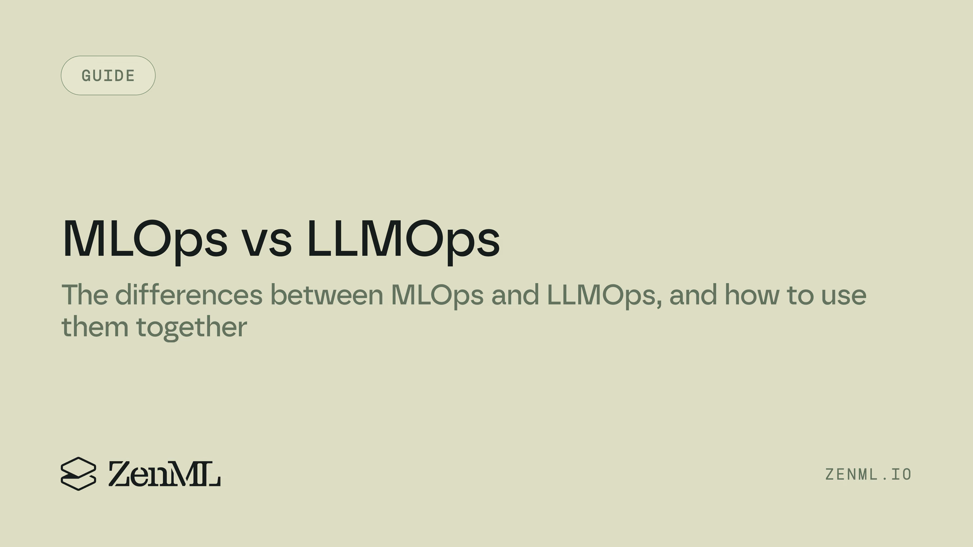 MLOps vs LLMOps: What’s the Difference?