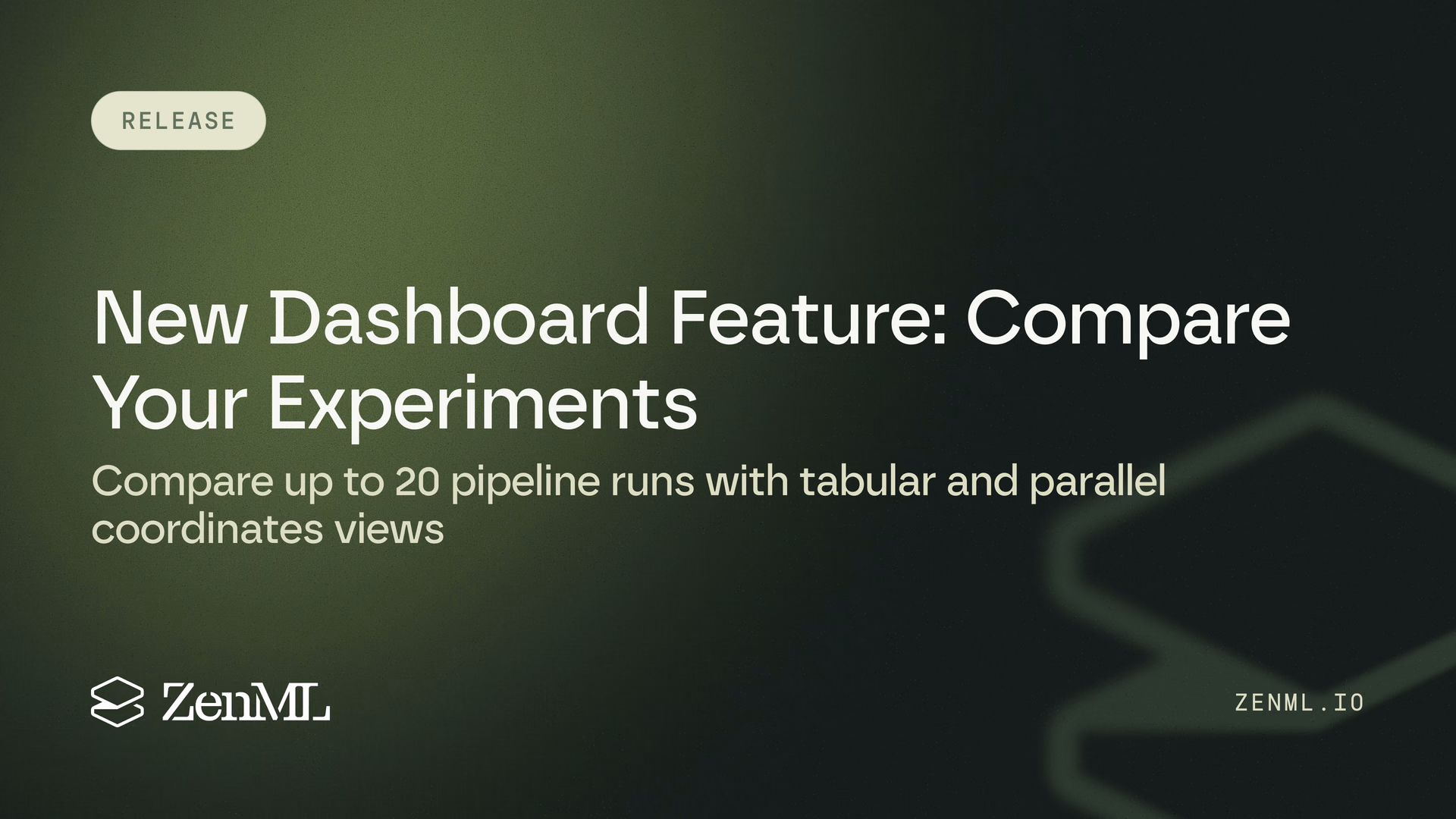 New Dashboard Feature: Compare Your Experiments