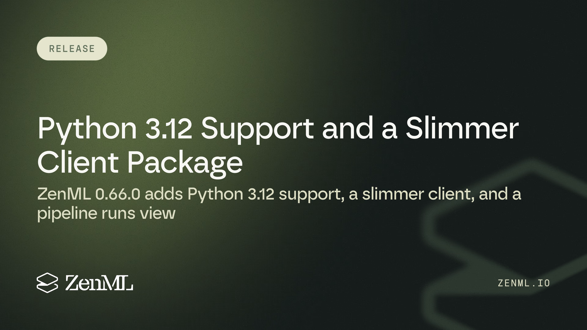 New Features: Python 3.12 Support, slimmer Client Package and More!
