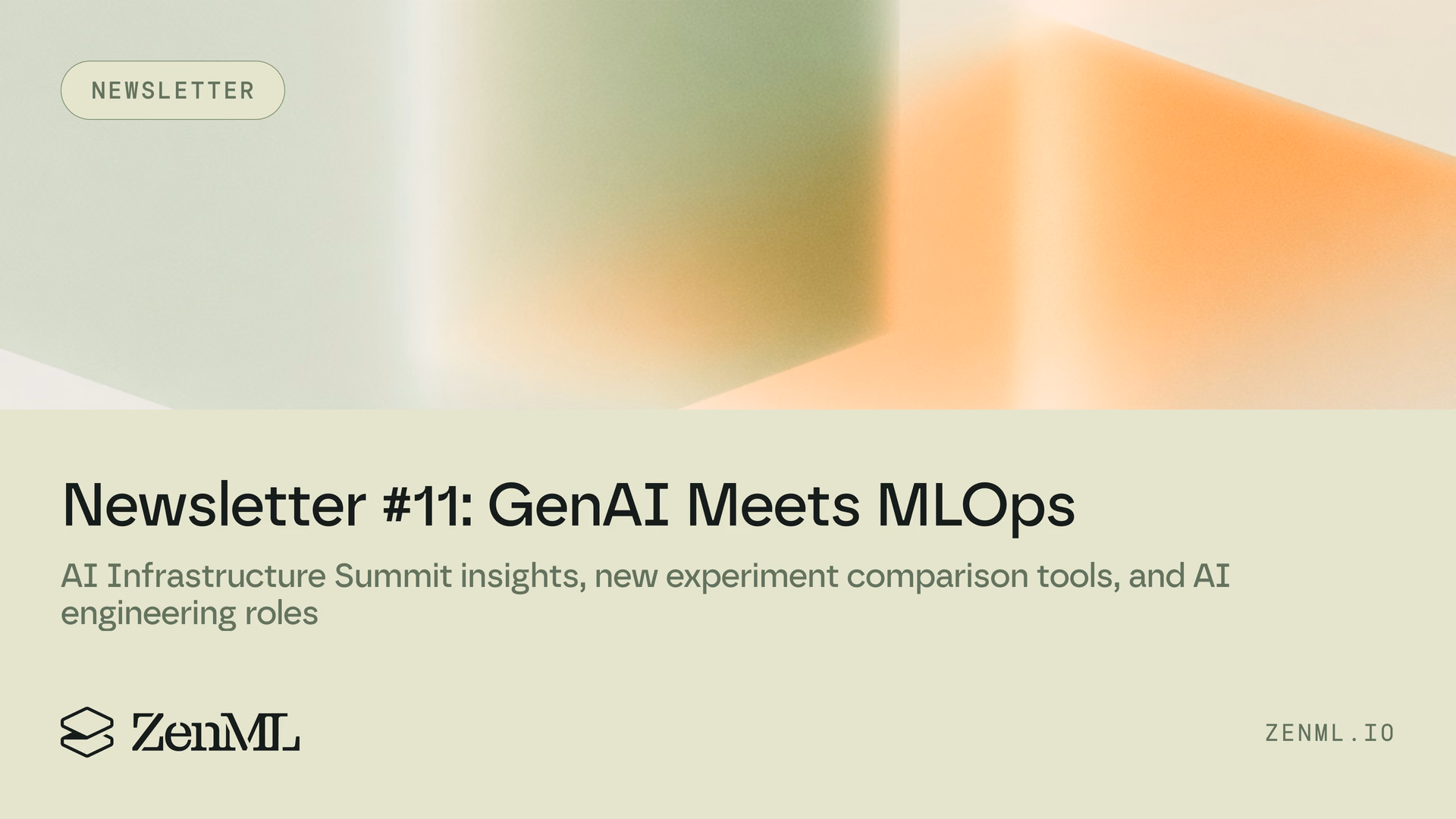 Newsletter Edition #11 - GenAI Meets MLOps: New Roles, New Rules