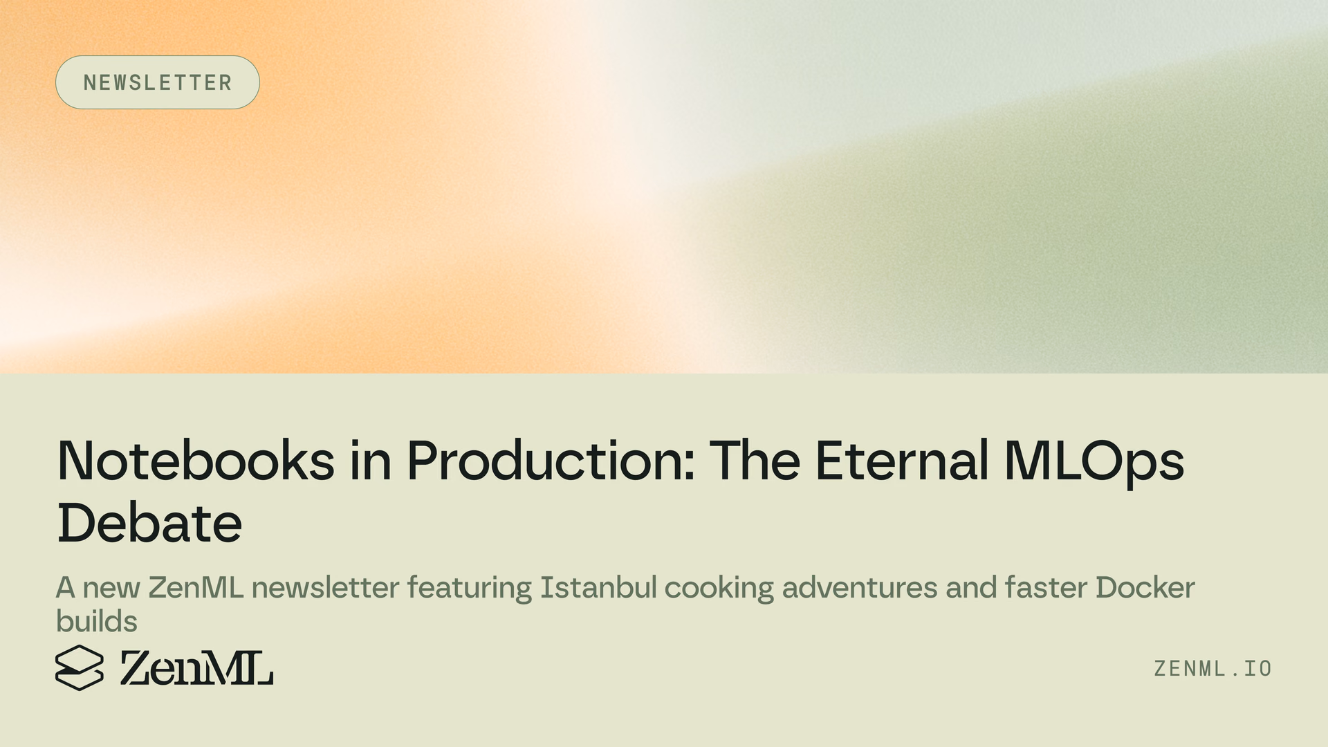 Newsletter Edition #7 - Notebooks in Production: The eternal MLOps debate