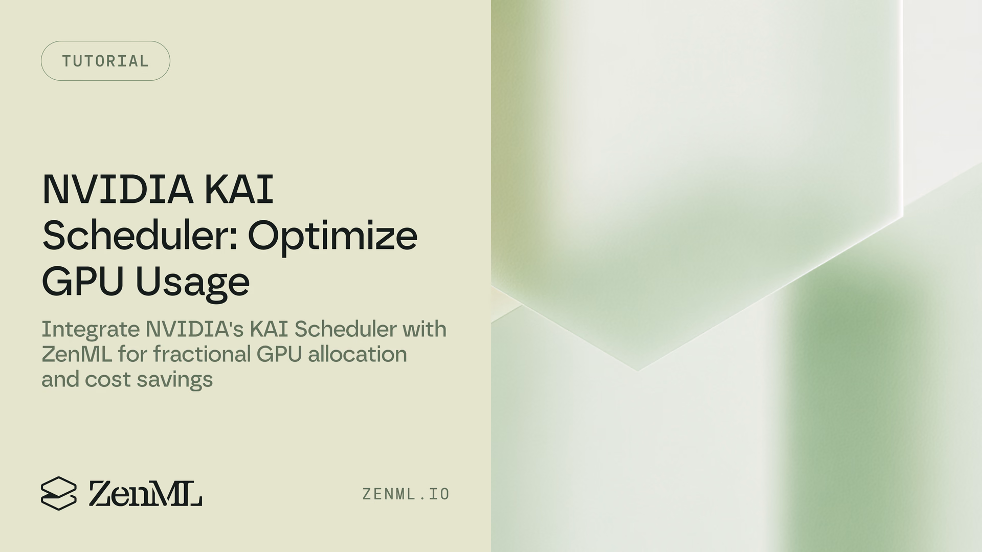 NVIDIA KAI Scheduler: Optimize GPU Usage in ZenML Pipelines