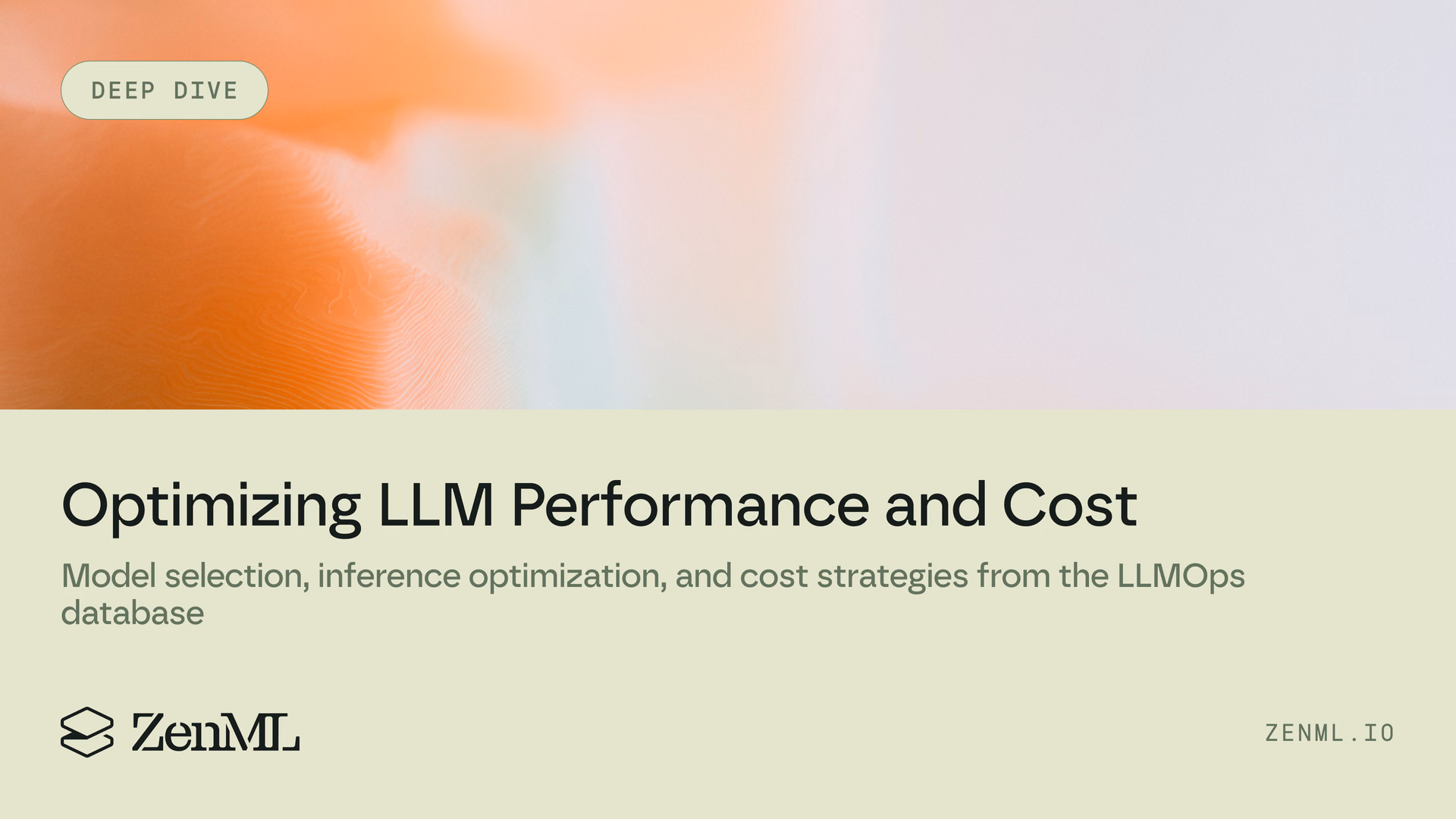 Optimizing LLM Performance and Cost: Squeezing Every Drop of Value