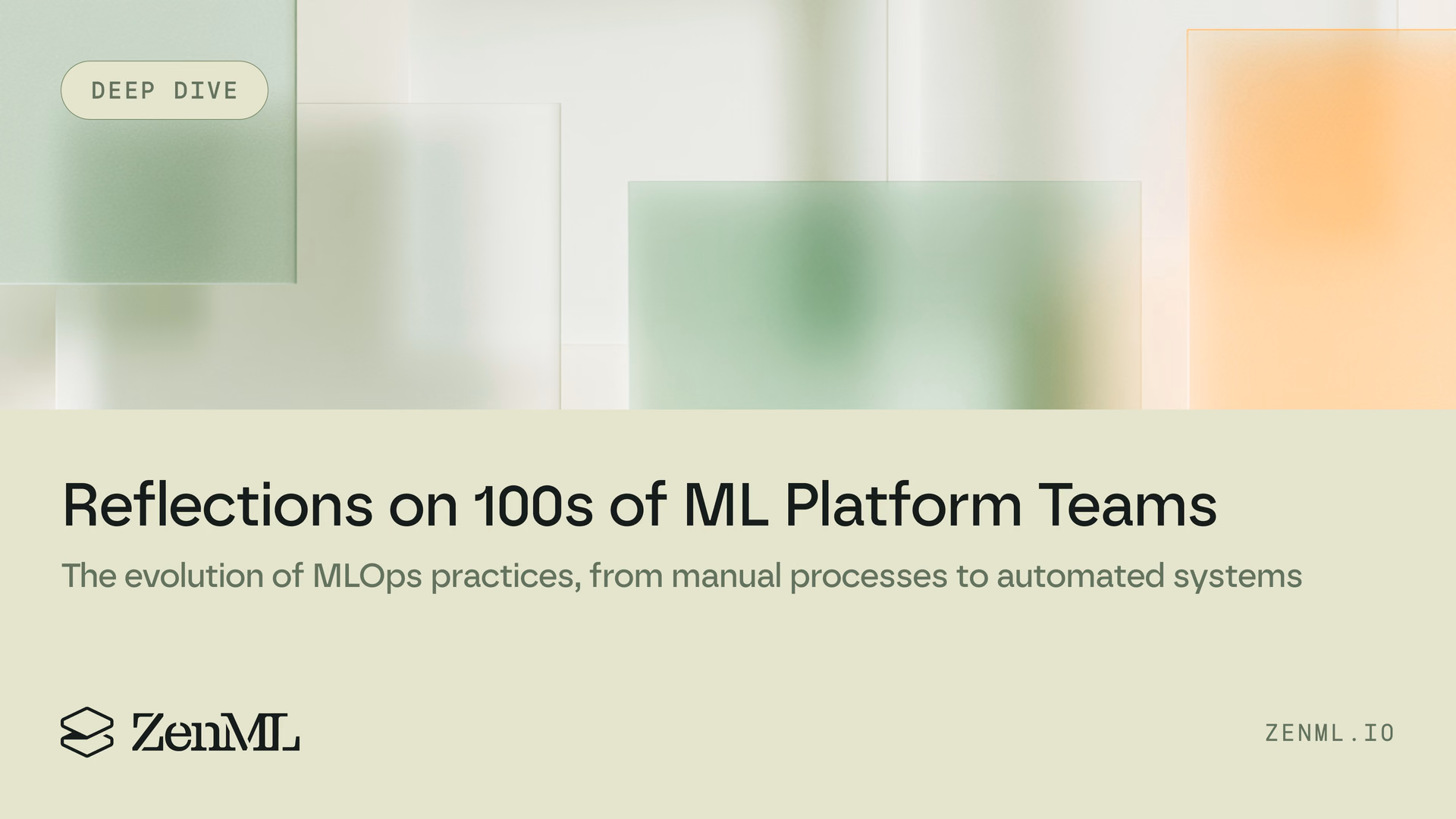 Reflections on working with 100s of ML Platform teams