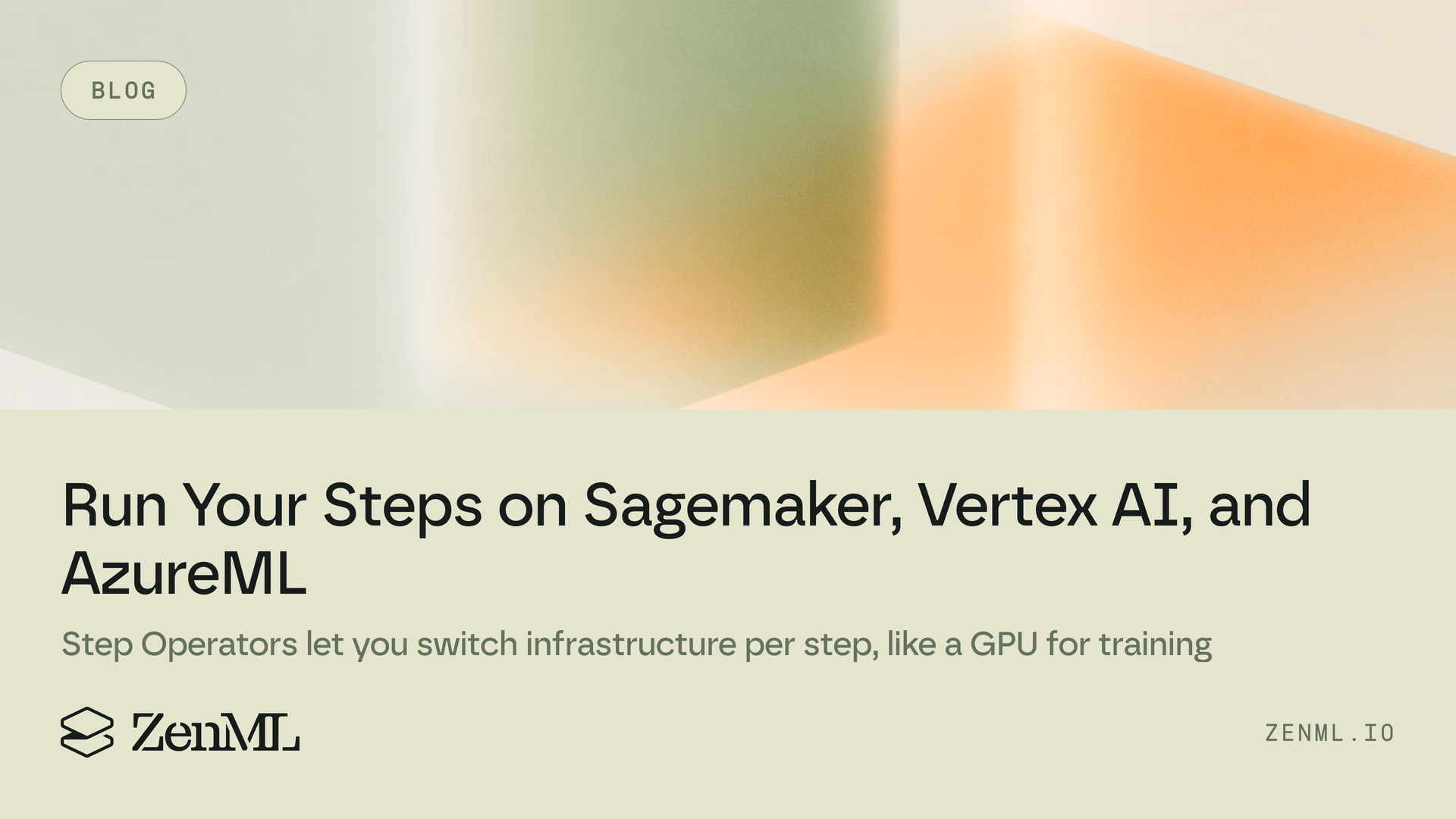 Run your steps on the cloud with Sagemaker, Vertex AI, and AzureML