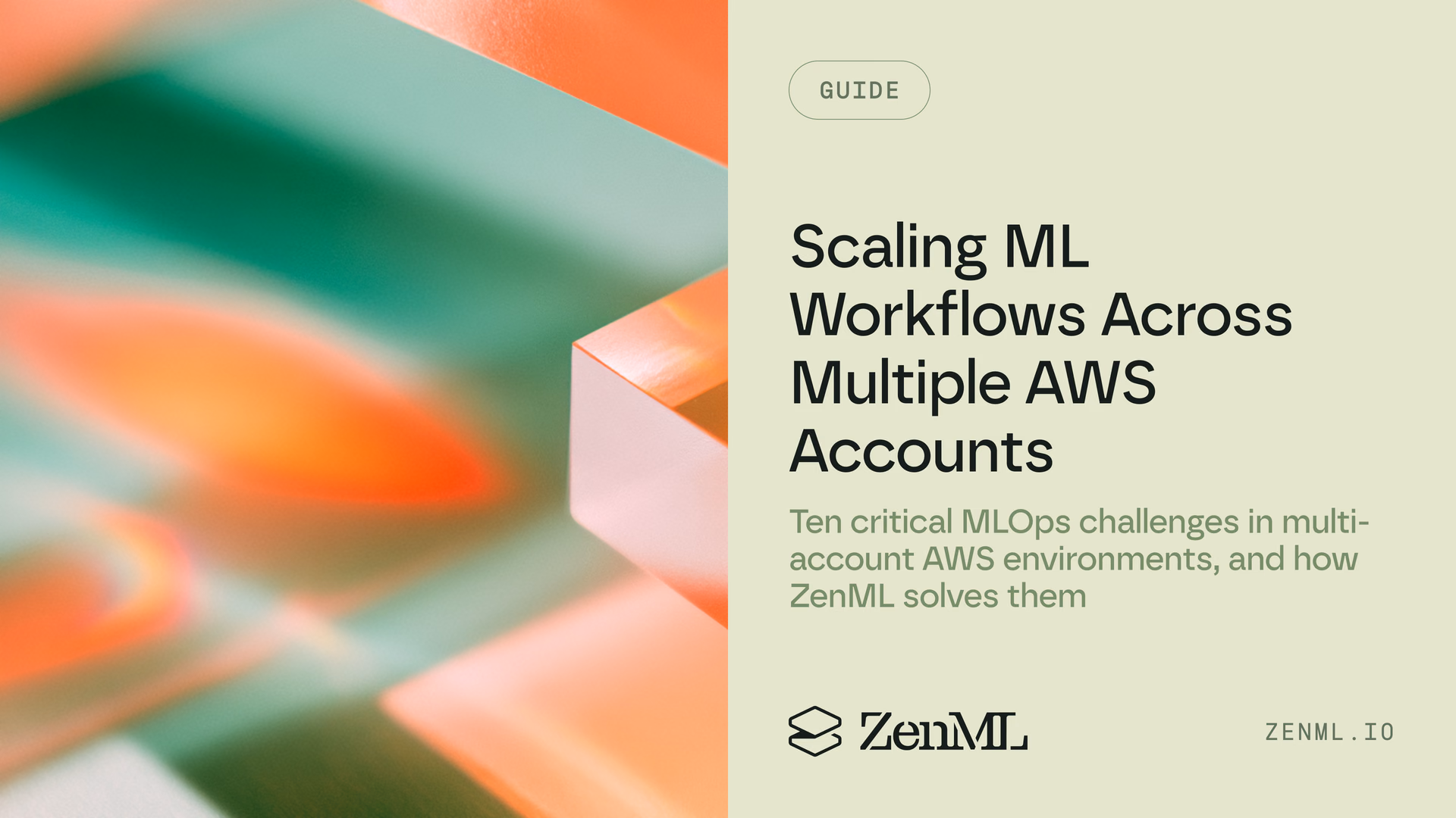 Scaling ML Workflows Across Multiple AWS Accounts (and Beyond): Best Practices for Enterprise MLOps