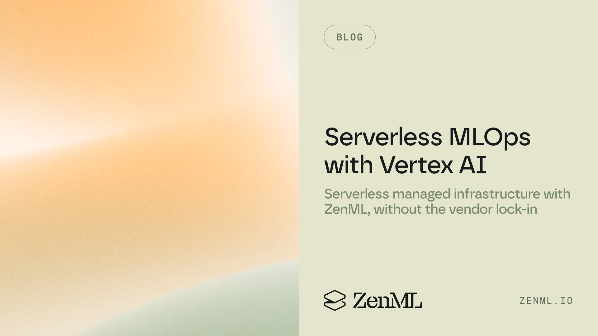 Serverless MLOps with Vertex AI