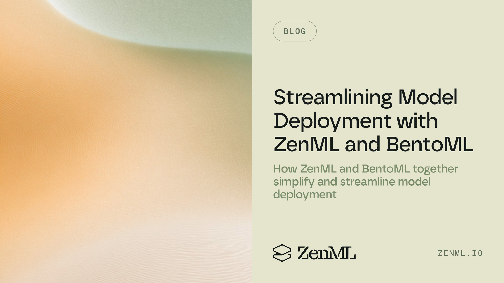 Streamlining Model Deployment with ZenML and BentoML