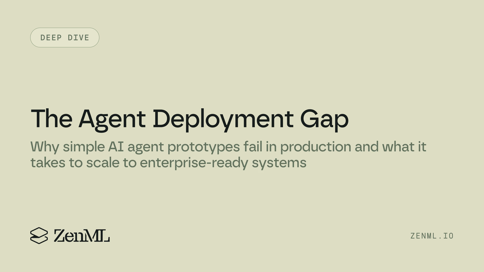 The Agent Deployment Gap: Why Your LLM Loop Isn't Production-Ready (And What to Do About It)