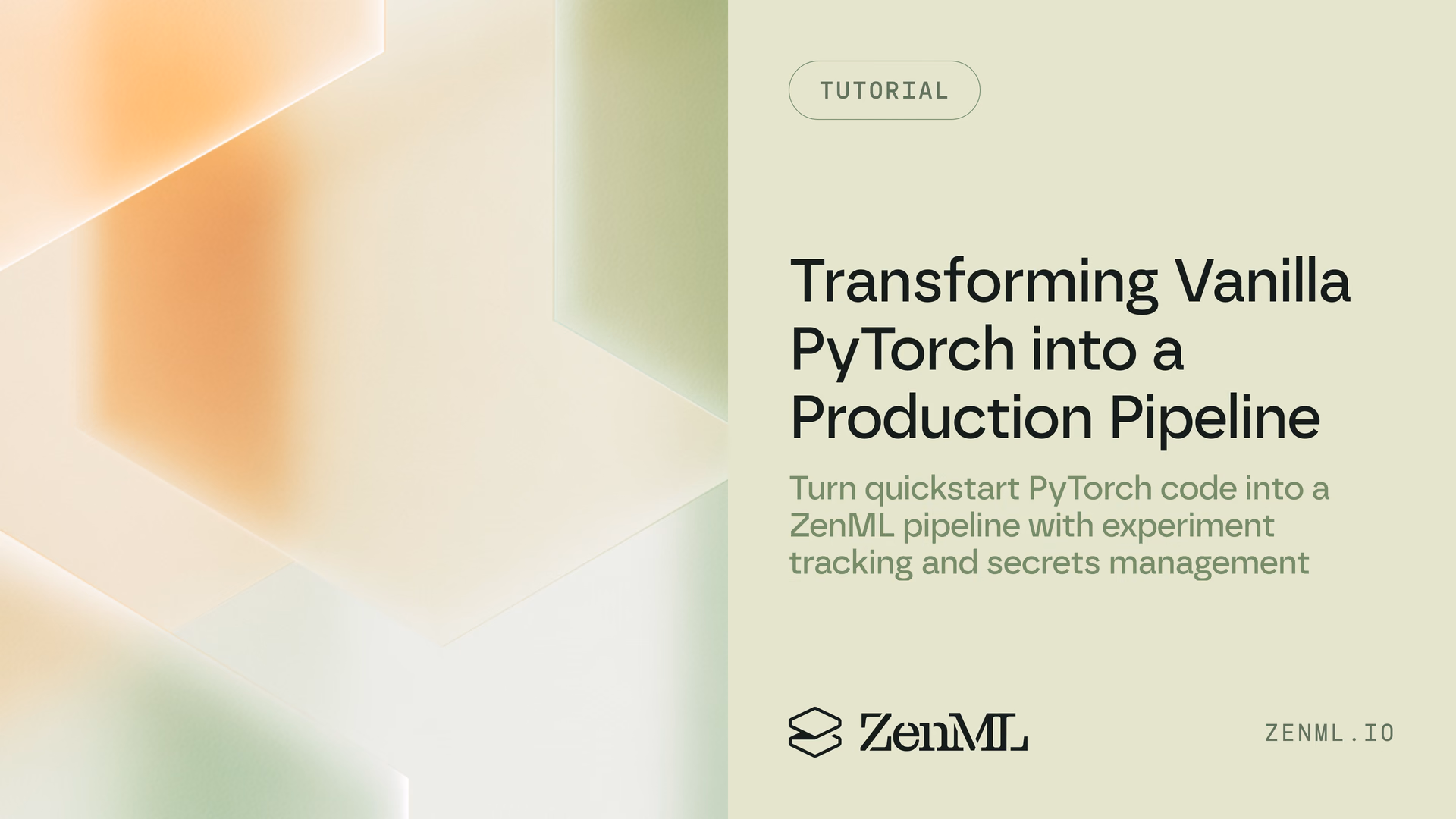 Transforming Vanilla PyTorch Code into Production Ready ML Pipeline - Without Selling Your Soul