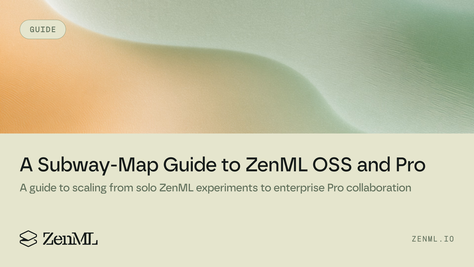Which ZenML Path Fits Your Team Today? A Subway-Map Guide to OSS and Pro