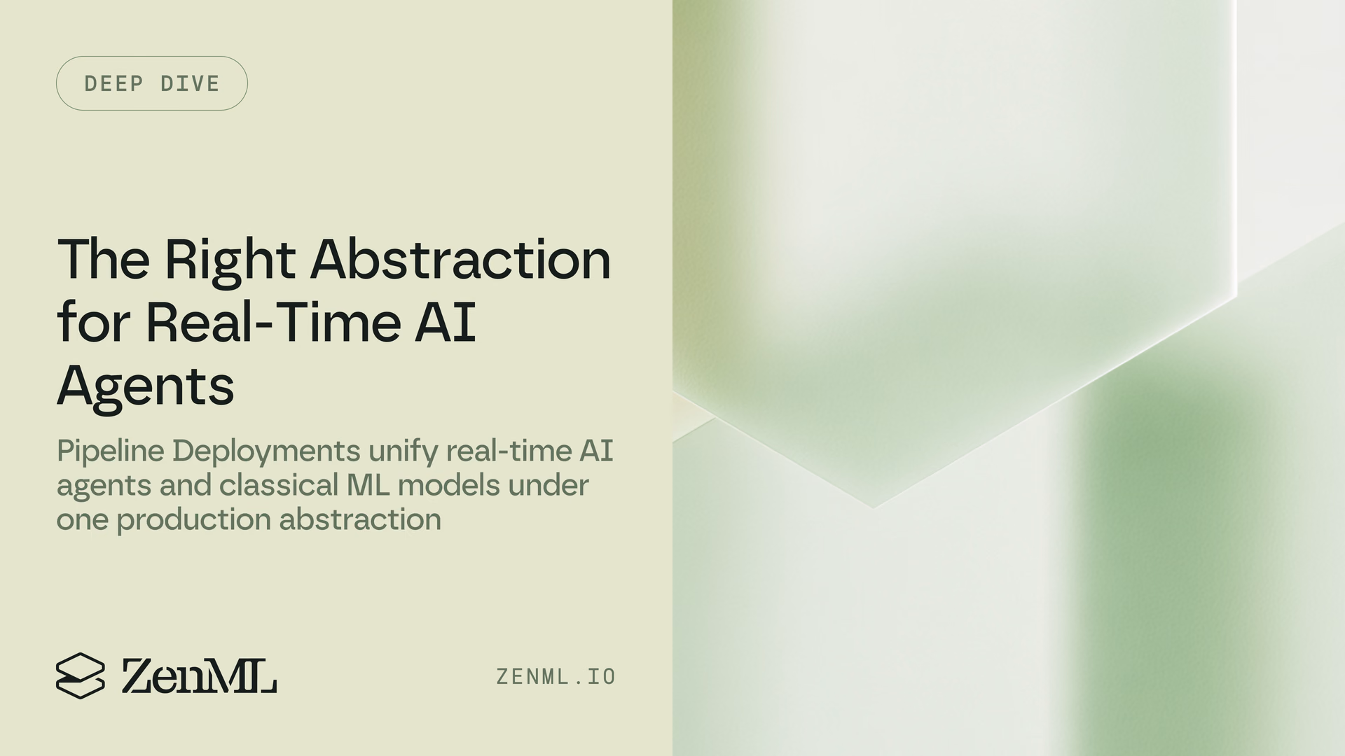 Why Pipelines Are the Right Abstraction for Real-Time AI (Agents Included)