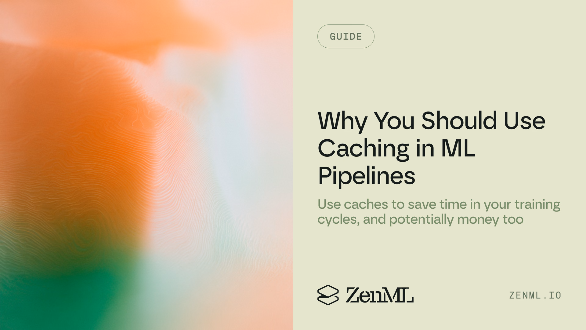Why you should be using caching in your machine learning pipelines