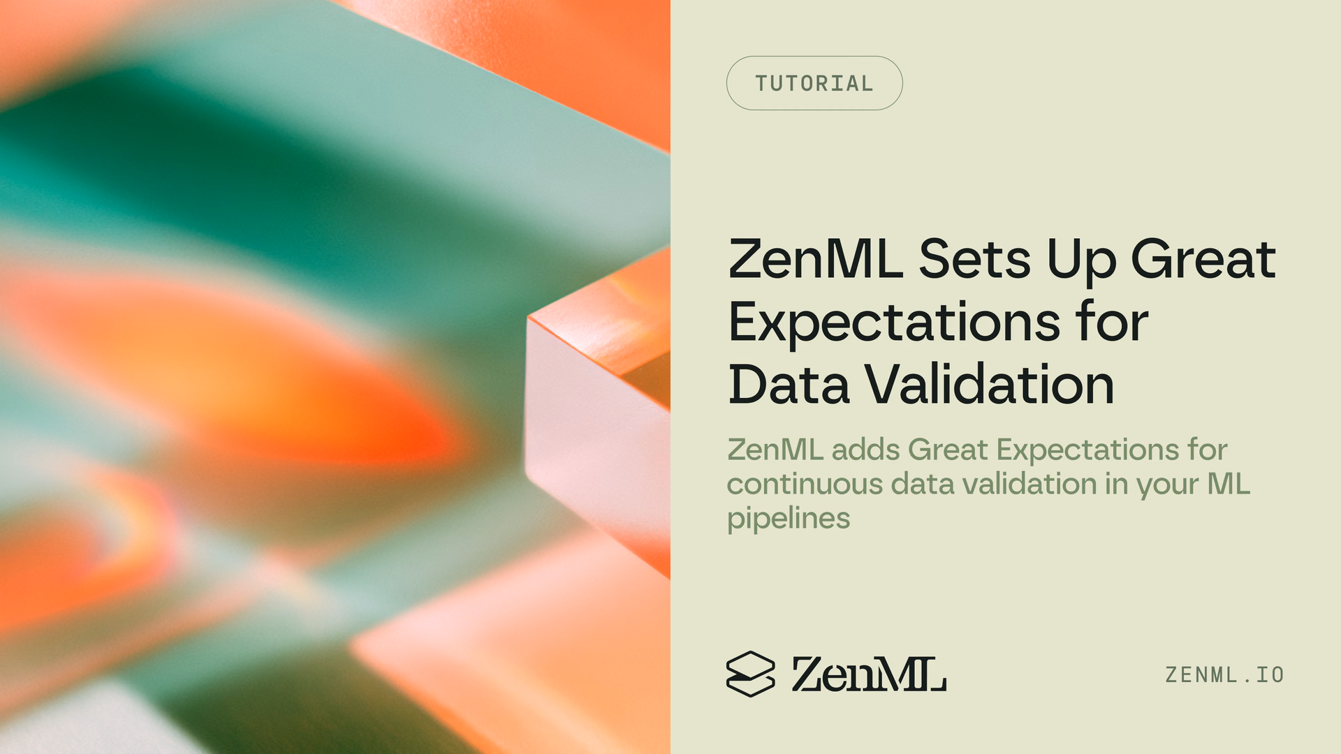 ZenML sets up Great Expectations for continuous data validation in your ML pipelines