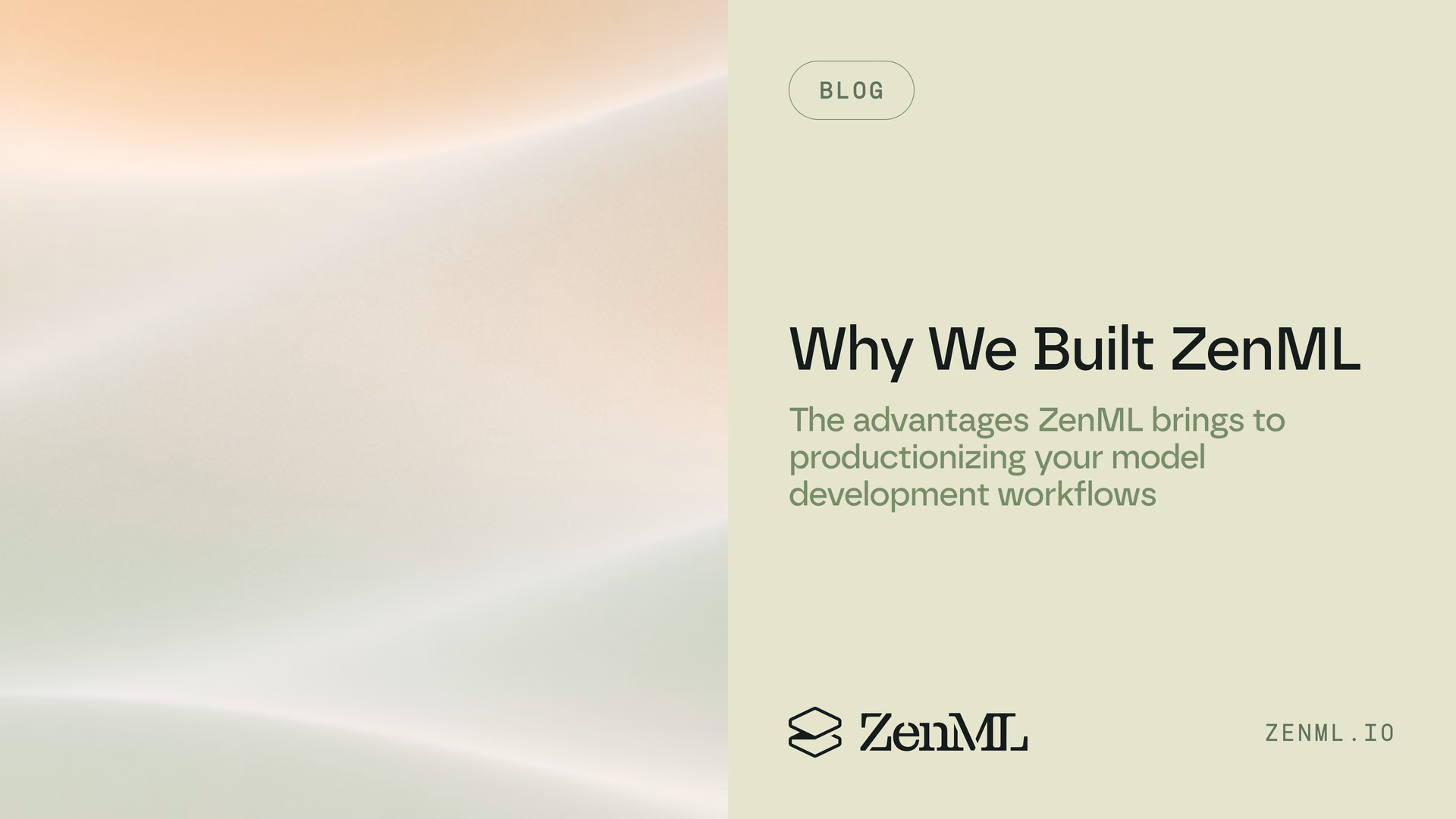 ZenML - Why we built it