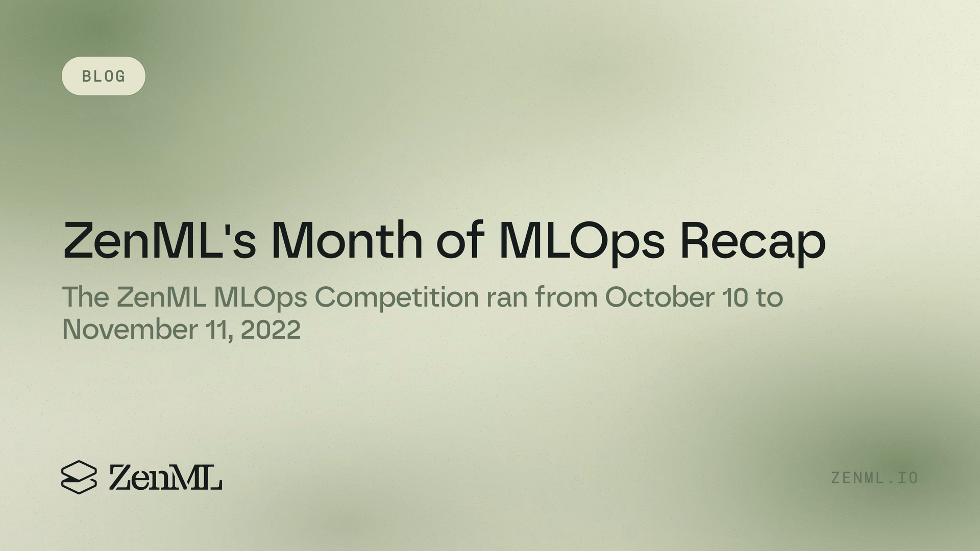 ZenML's Month of MLOps Recap