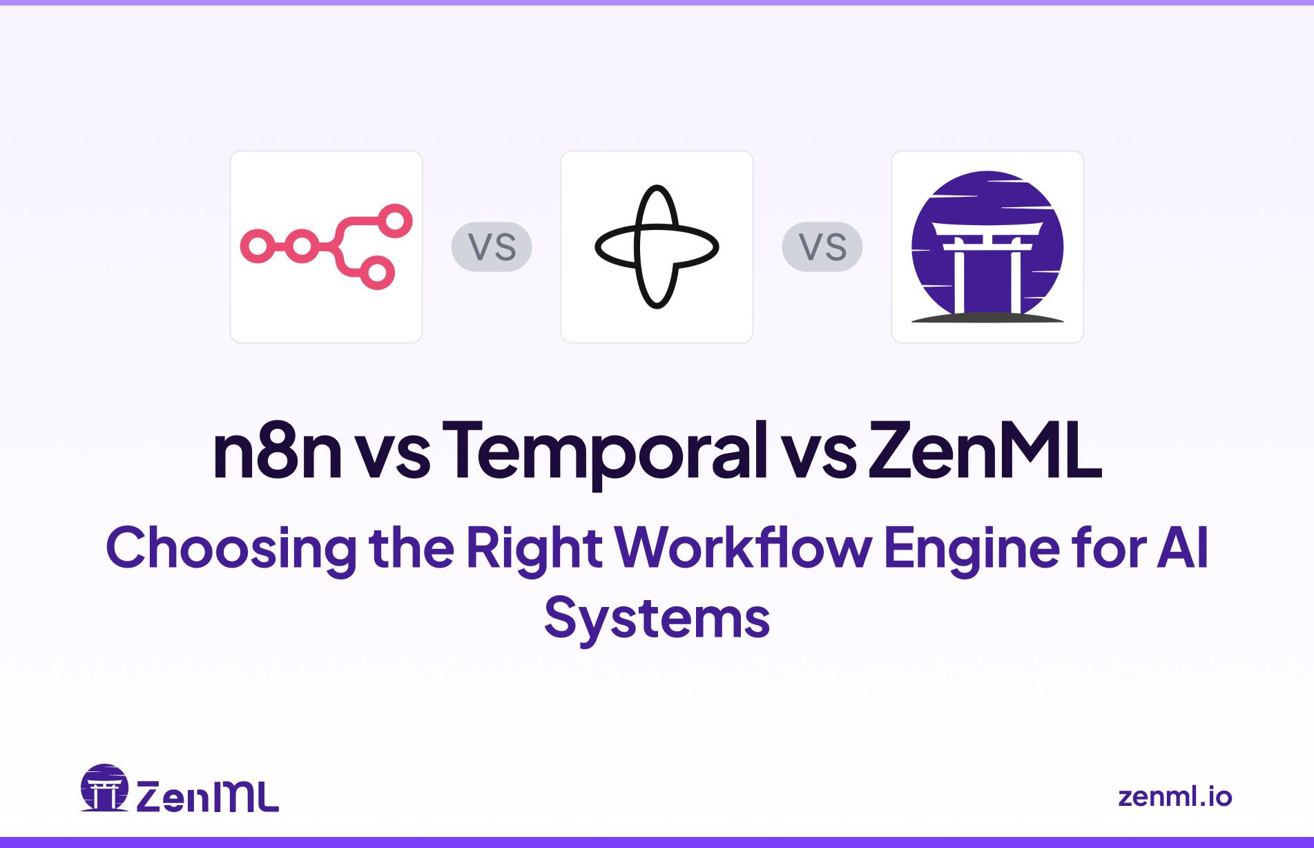 n8n vs Temporal vs ZenML: Choosing the Right Workflow Engine for AI Systems