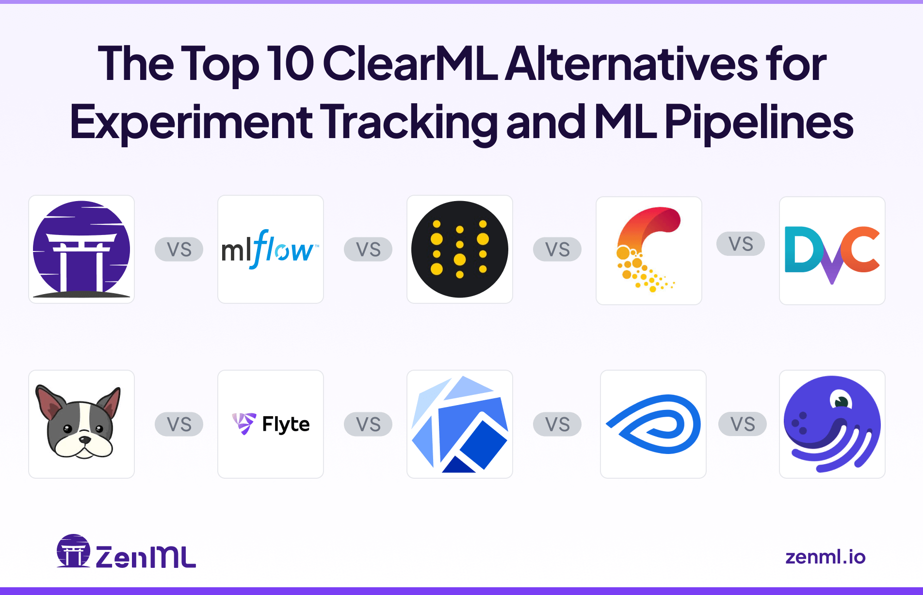 The Top 10 ClearML Alternatives for Experiment Tracking and Building ML Pipelines
