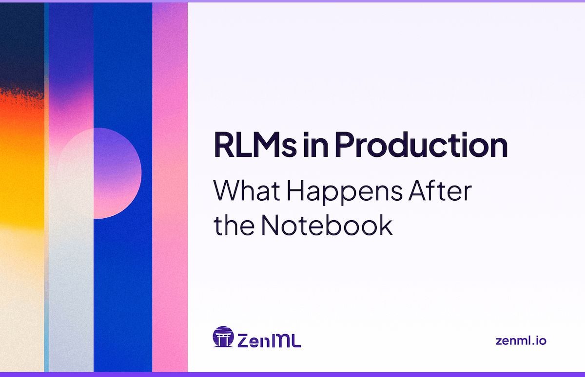 RLMs in Production: What Happens After the Notebook