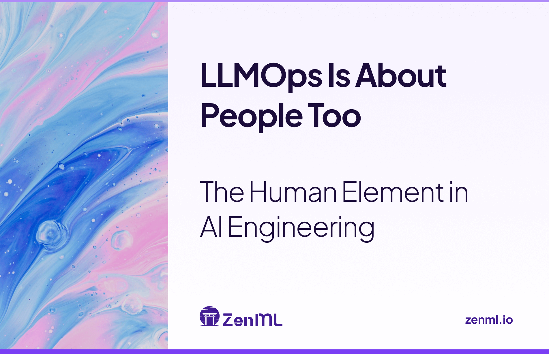 LLMOps Is About People Too: The Human Element in AI Engineering